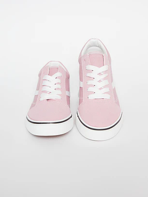 Zapatilla Lona Mujer Rosado