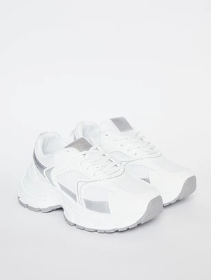 Zapatilla Chunky Mujer Blanco