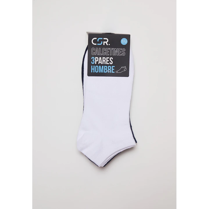 Calcetín Corto Tripack Hombre 2