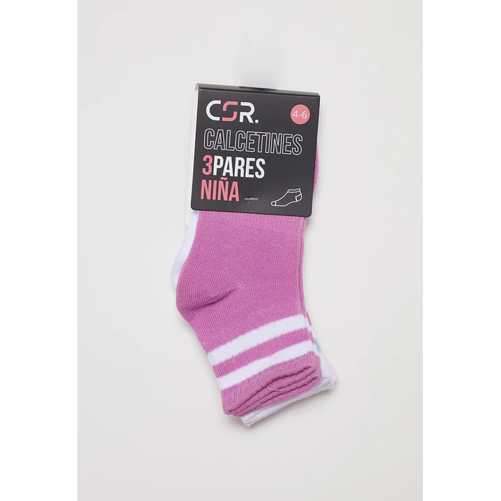 Calcetín Sport Tripack Niña  2