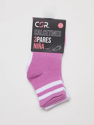 Calcetín Sport Tripack Niña 