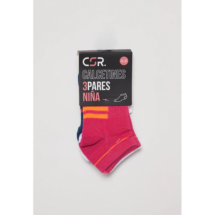 Calcetín Sport Tripack Niña  2