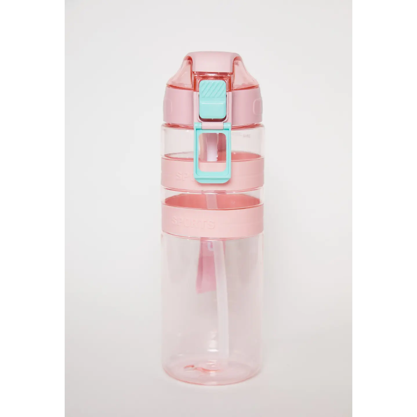 Botella 900 Ml Banda Doble Rosado 1