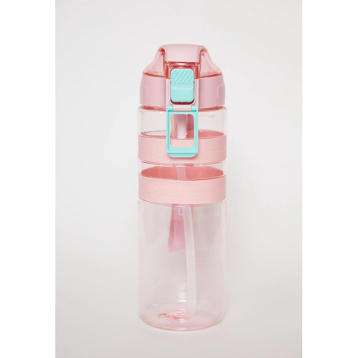 Botella 900 Ml Banda Doble Rosado 1