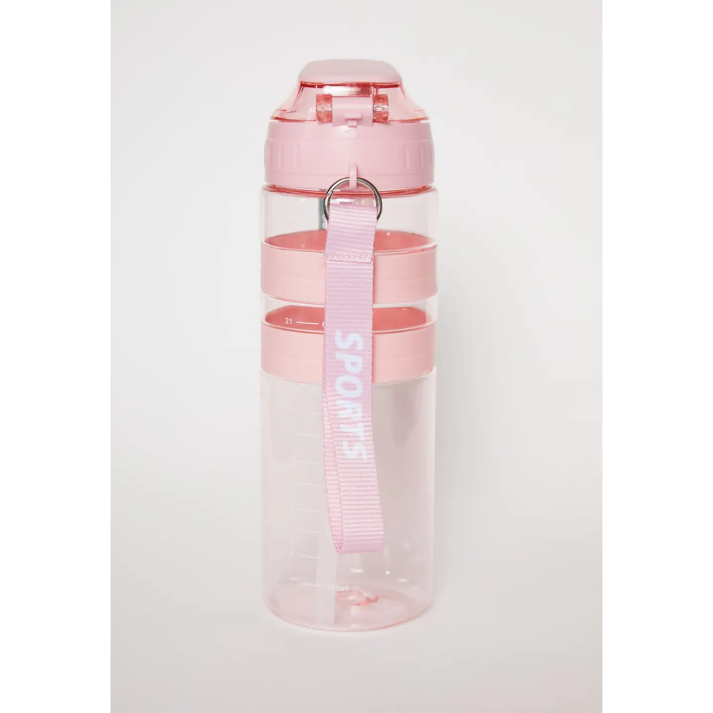 Botella 900 Ml Banda Doble Rosado 2