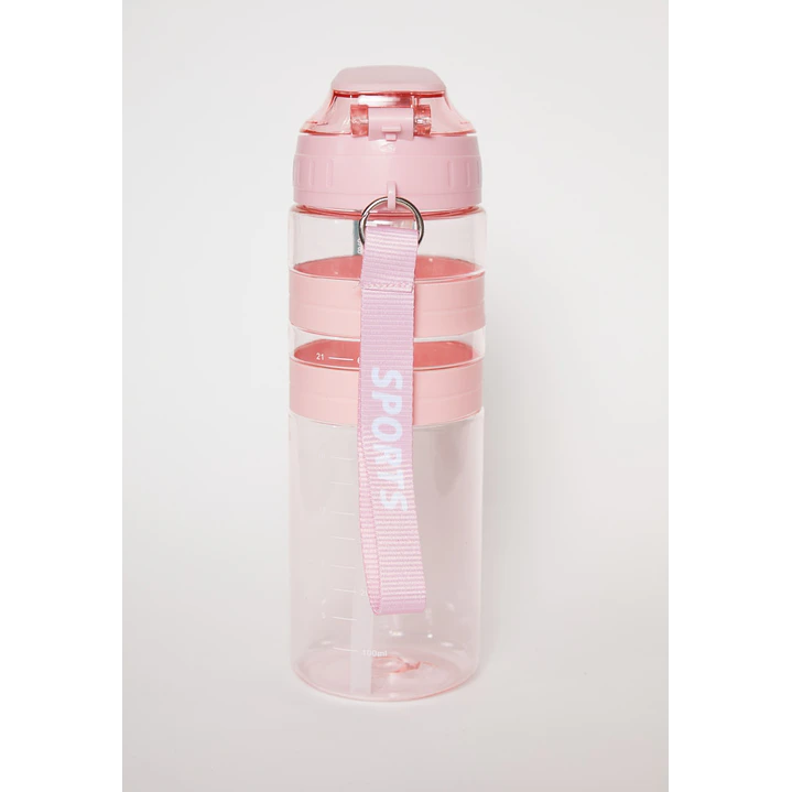 Botella 900 Ml Banda Doble Rosado 2