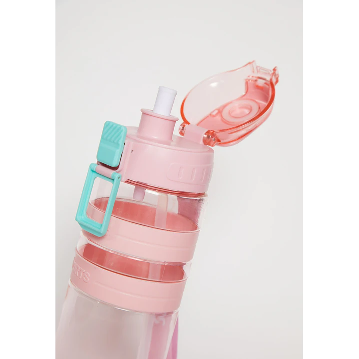 Botella 900 Ml Banda Doble Rosado 3