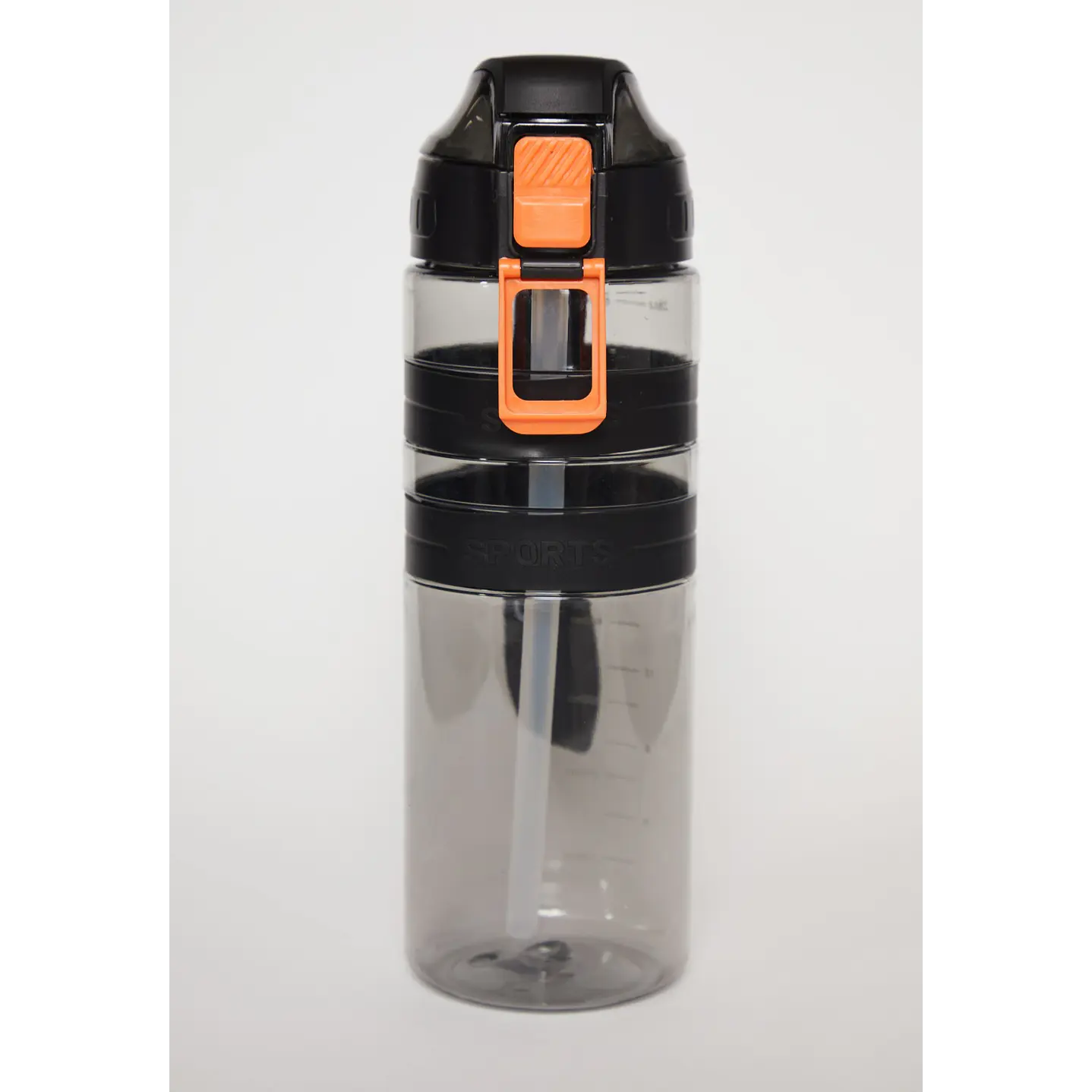 Botella 900 Ml Banda Doble Negro 1