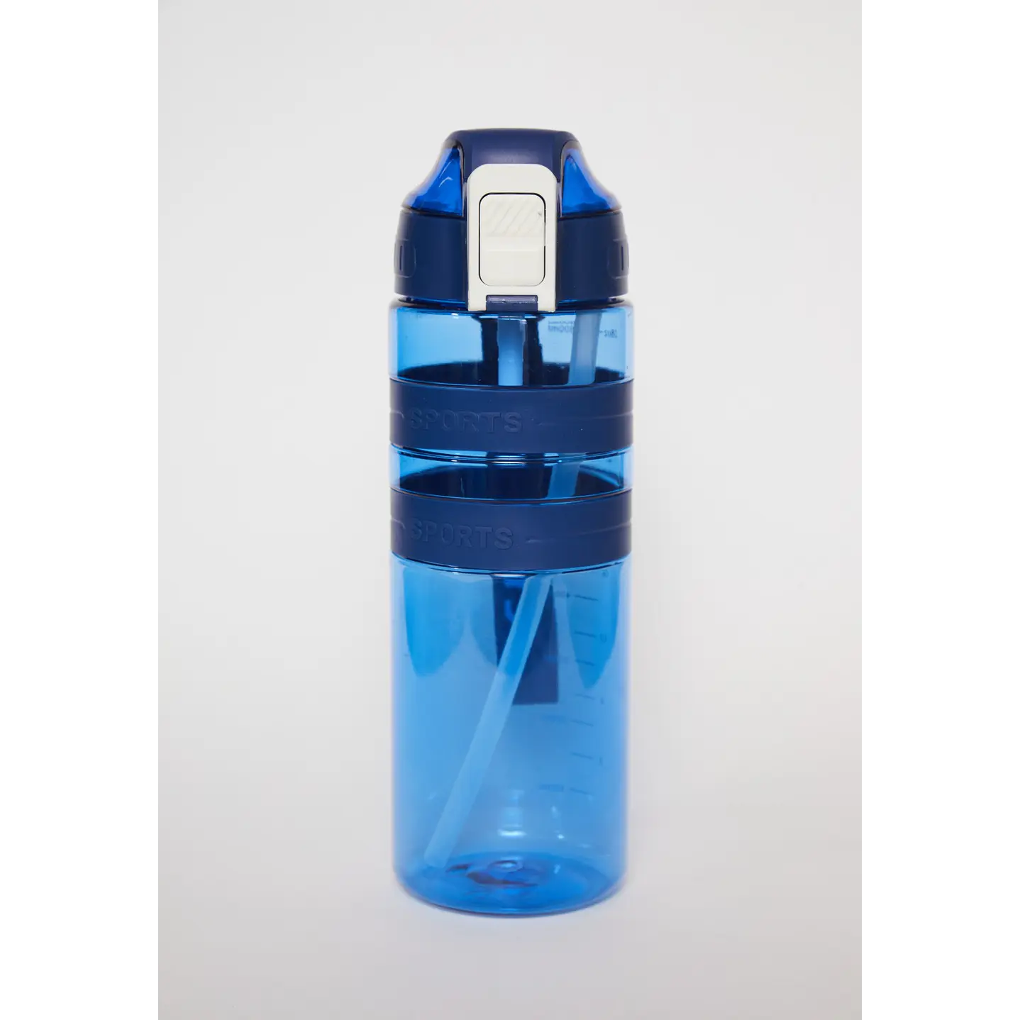 Botella 900 Ml Banda Doble Azul 1