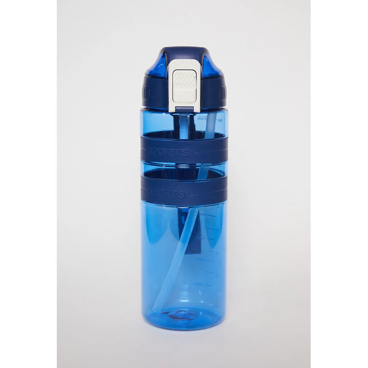 Botella 900 Ml Banda Doble Azul 1