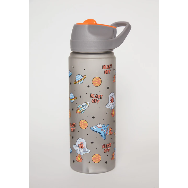 Botella 750 Ml Empavonada Gris 1