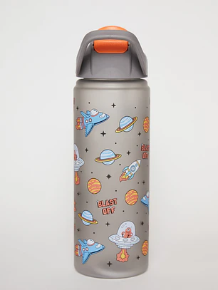 Botella 750 Ml Empavonada Gris