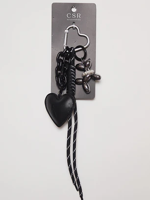 Llavero Black Corazón