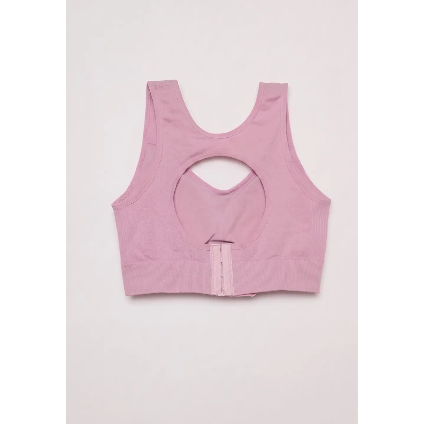 Sosten Deportivo Seamless Mujer Rosado 2