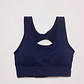 Sosten Deportivo Seamless Mujer Azul - Miniatura 1