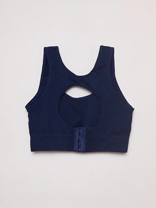 Sosten Deportivo Seamless Mujer Azul