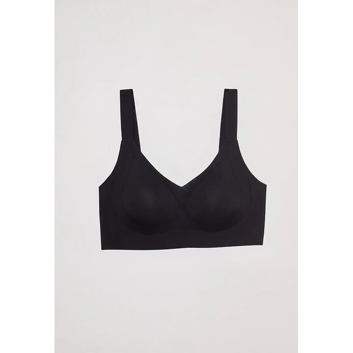 Sosten Corte Laser Mujer Negro 1