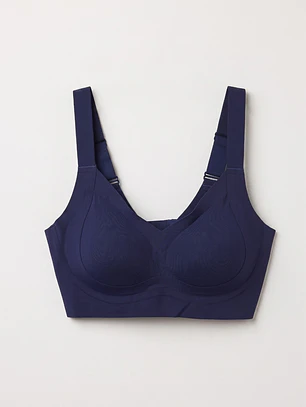 Sosten Corte Laser Mujer Azul