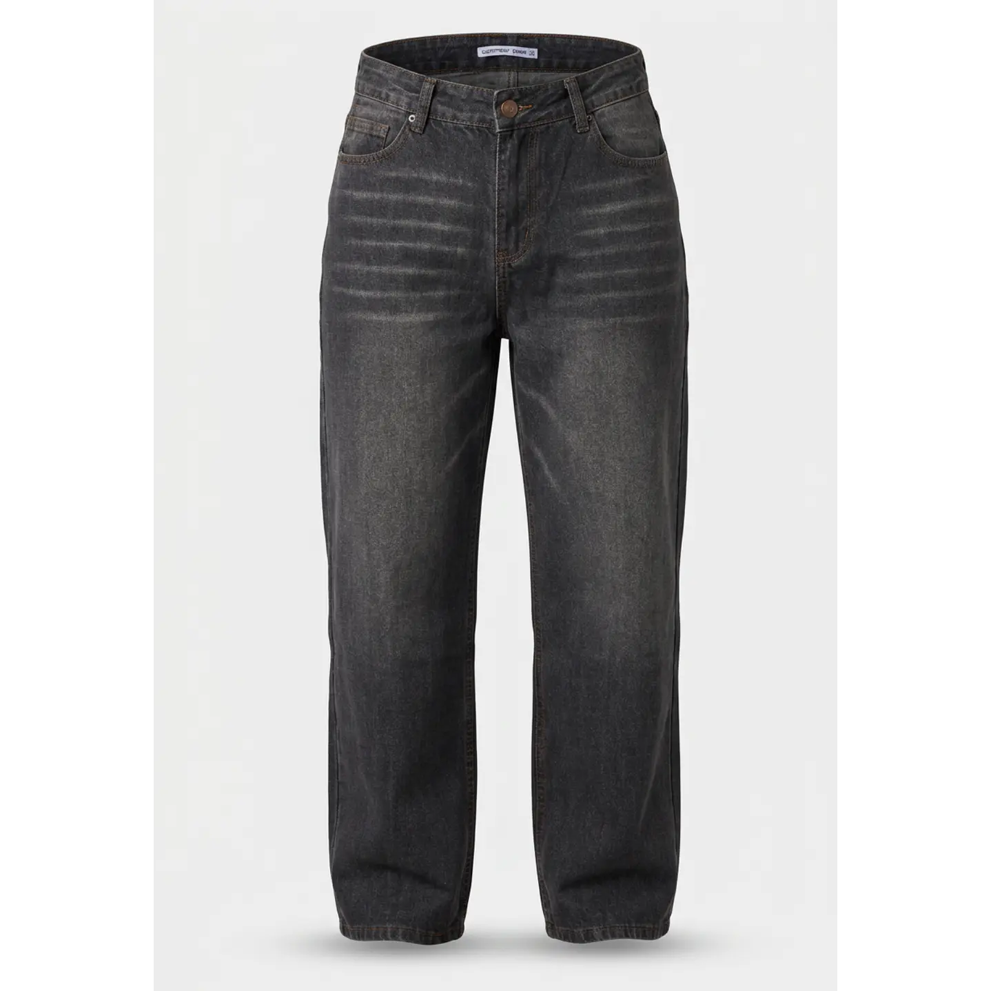 Jeans Baggy Mujer Negro 1