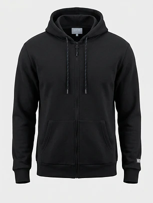Polerón Básico Hombre Gris