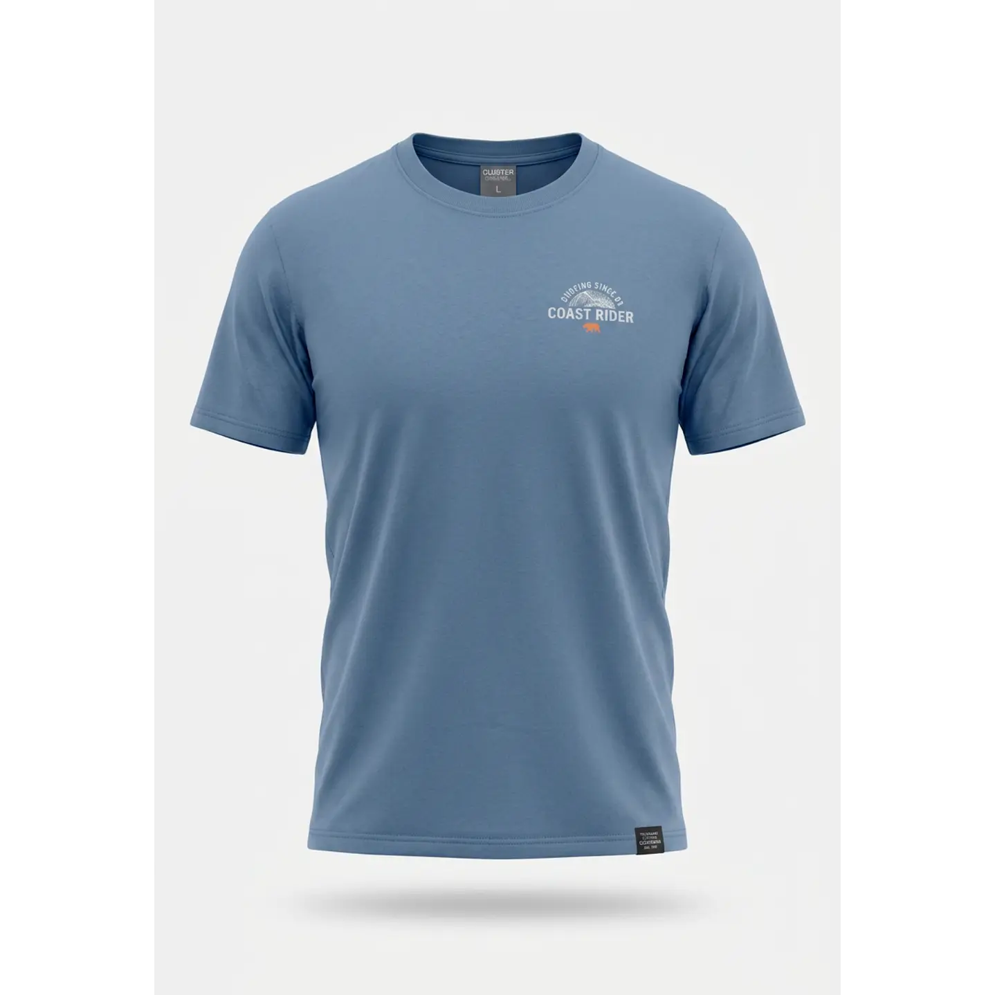 Polera Coast Rider Hombre Azul 1
