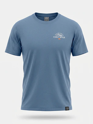 Polera Coast Rider Hombre Azul