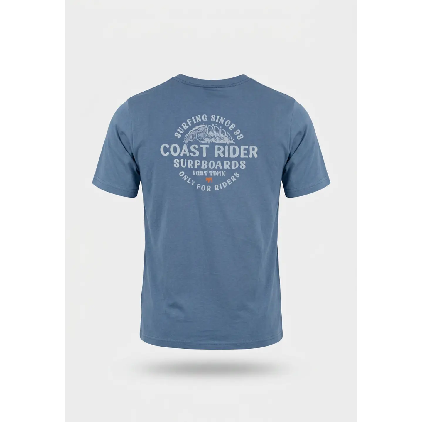 Polera Coast Rider Hombre Azul 2