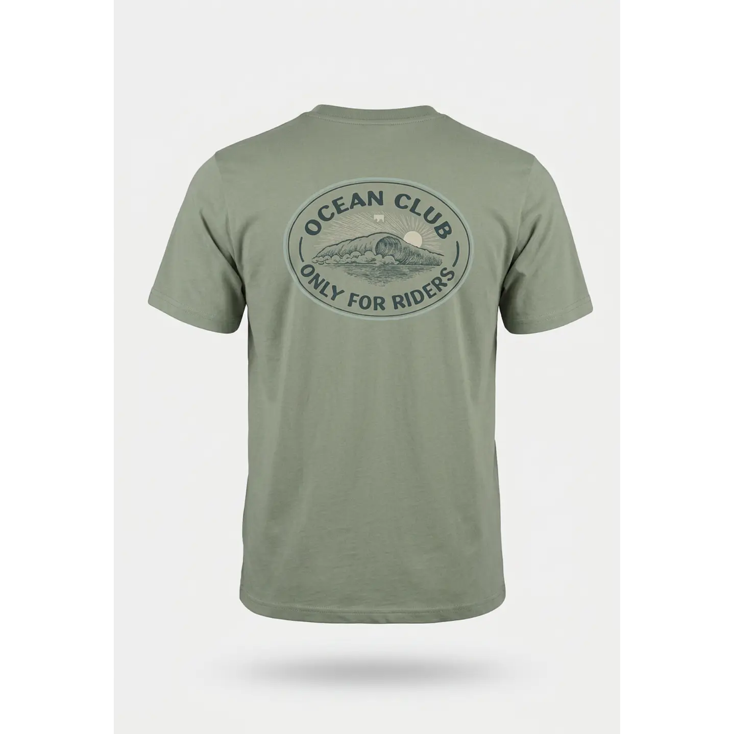 Polera Básica Hombre Verde 2