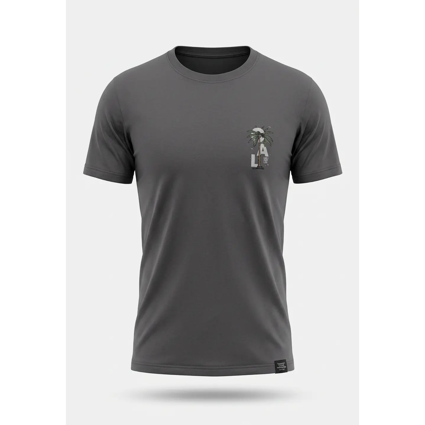 Polera Básica Hombre Gris 1