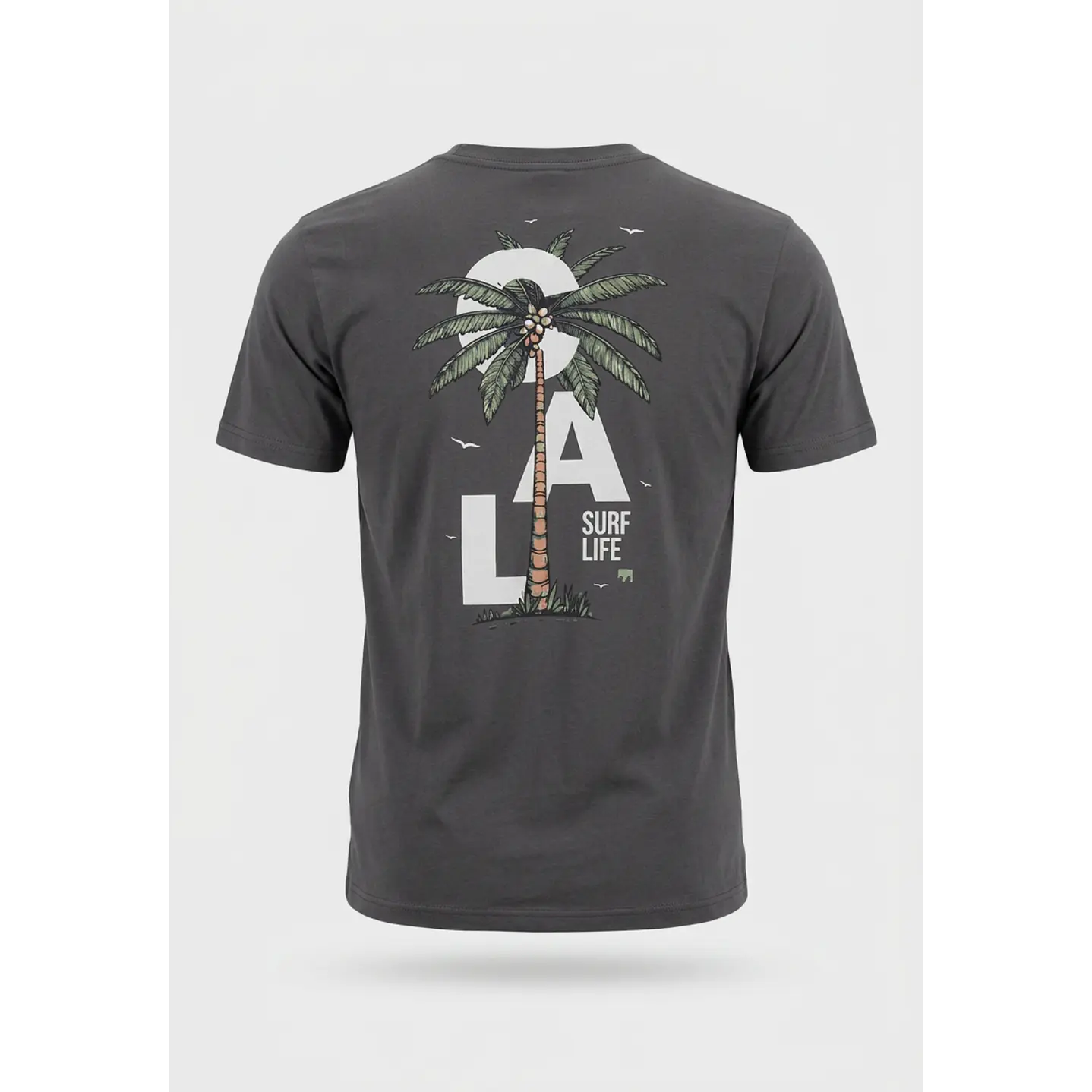 Polera Básica Hombre Gris 2