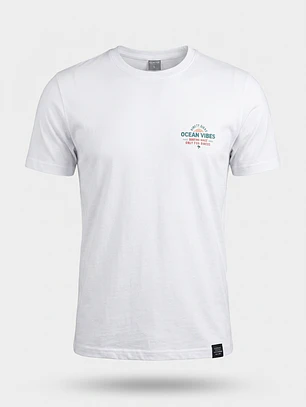 Polera Básica Hombre Blanco