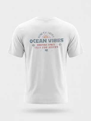 Polera Básica Hombre Blanco