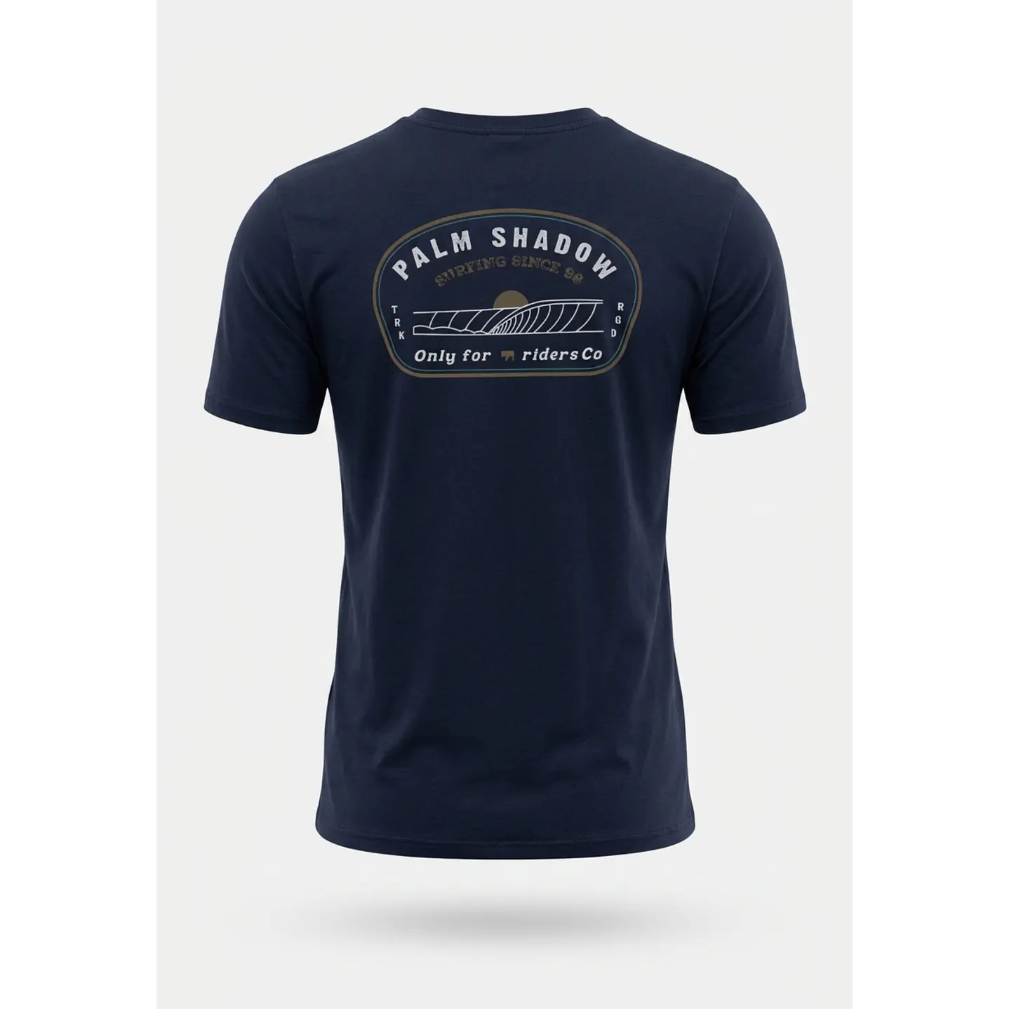 Polera Básica Hombre Azul 2