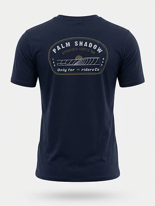 Polera Básica Hombre Azul