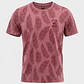 Polera Hojas Hombre Burdeo - Miniatura 1