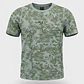 Polera Hojas Hombre Verde - Miniatura 1