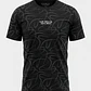 Polera Lineas Hombre Negro - Miniatura 1
