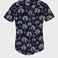 Camisa Resort Hombre Azul - Miniatura 1