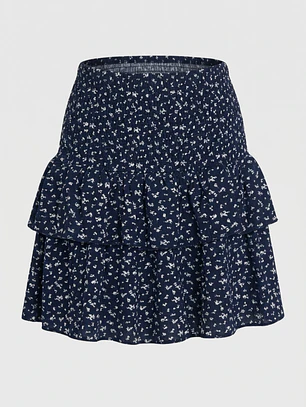 Falda Vuelos Lola Azul