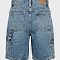 Bermuda Denim Carpintero Niño Azul - Miniatura 2