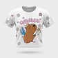 Polera Capibara Niña Blanco - Miniatura 1