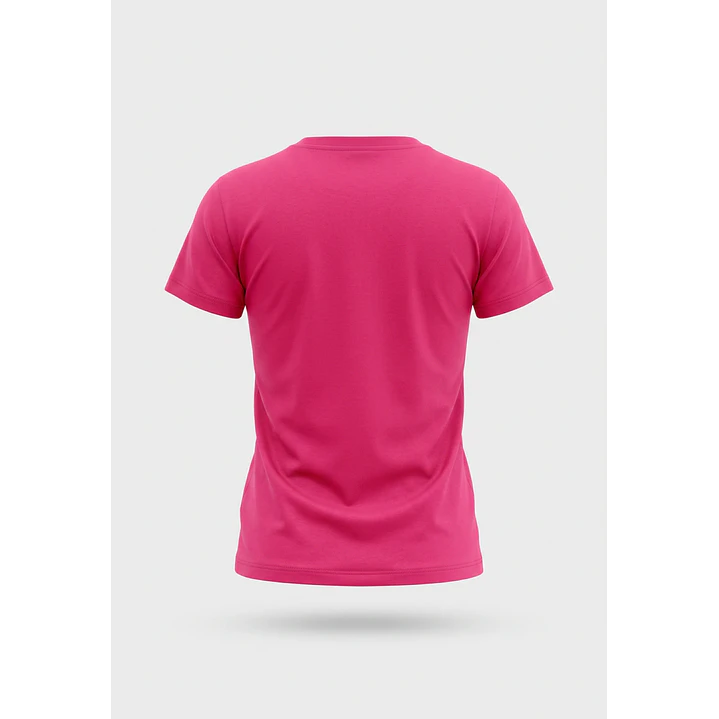 Polera Love Niña Fucsia 2