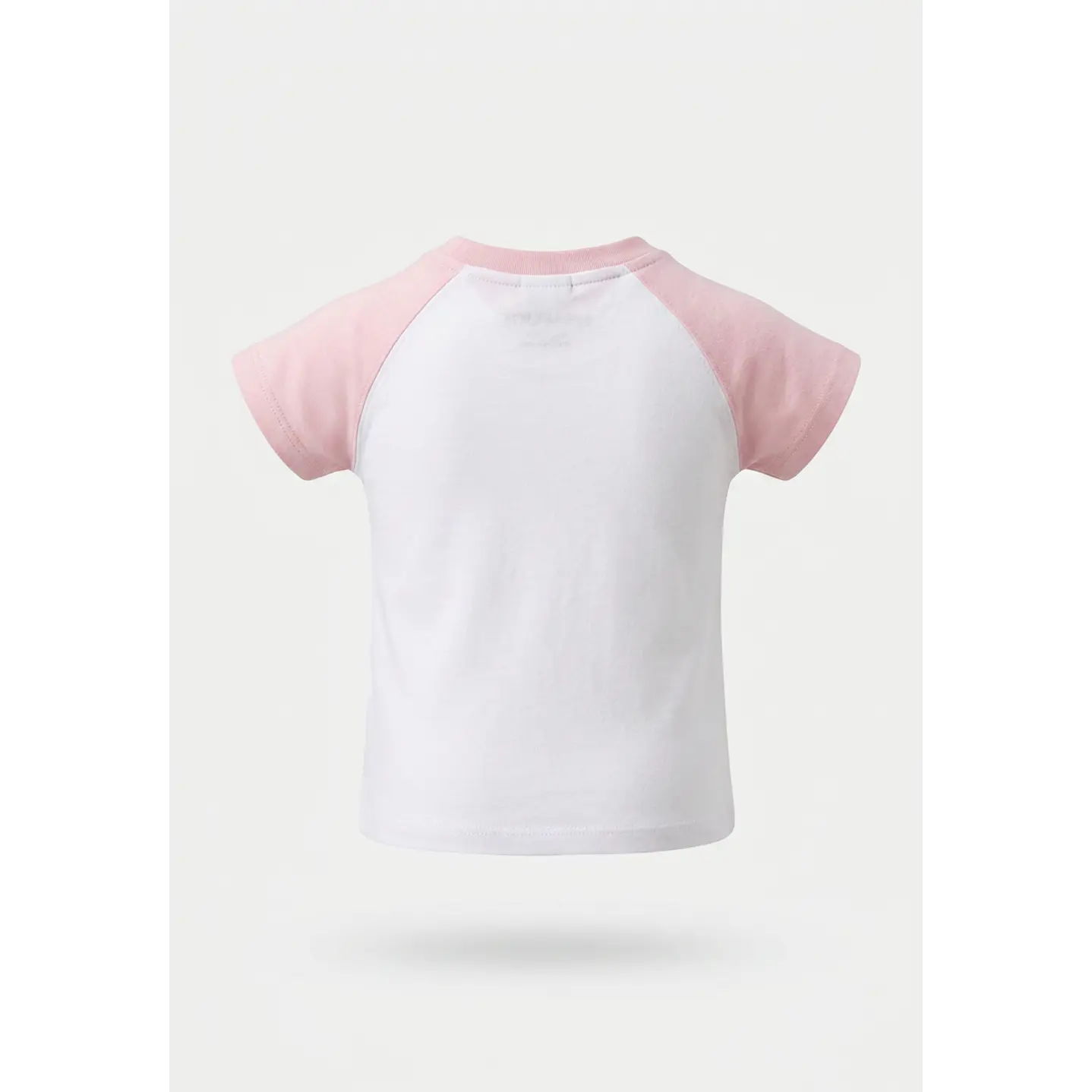 Polera Cute Club Raglan Niña Blanco 2