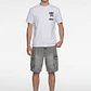 Bermuda Denim Baggy Hombre Gris - Miniatura 2