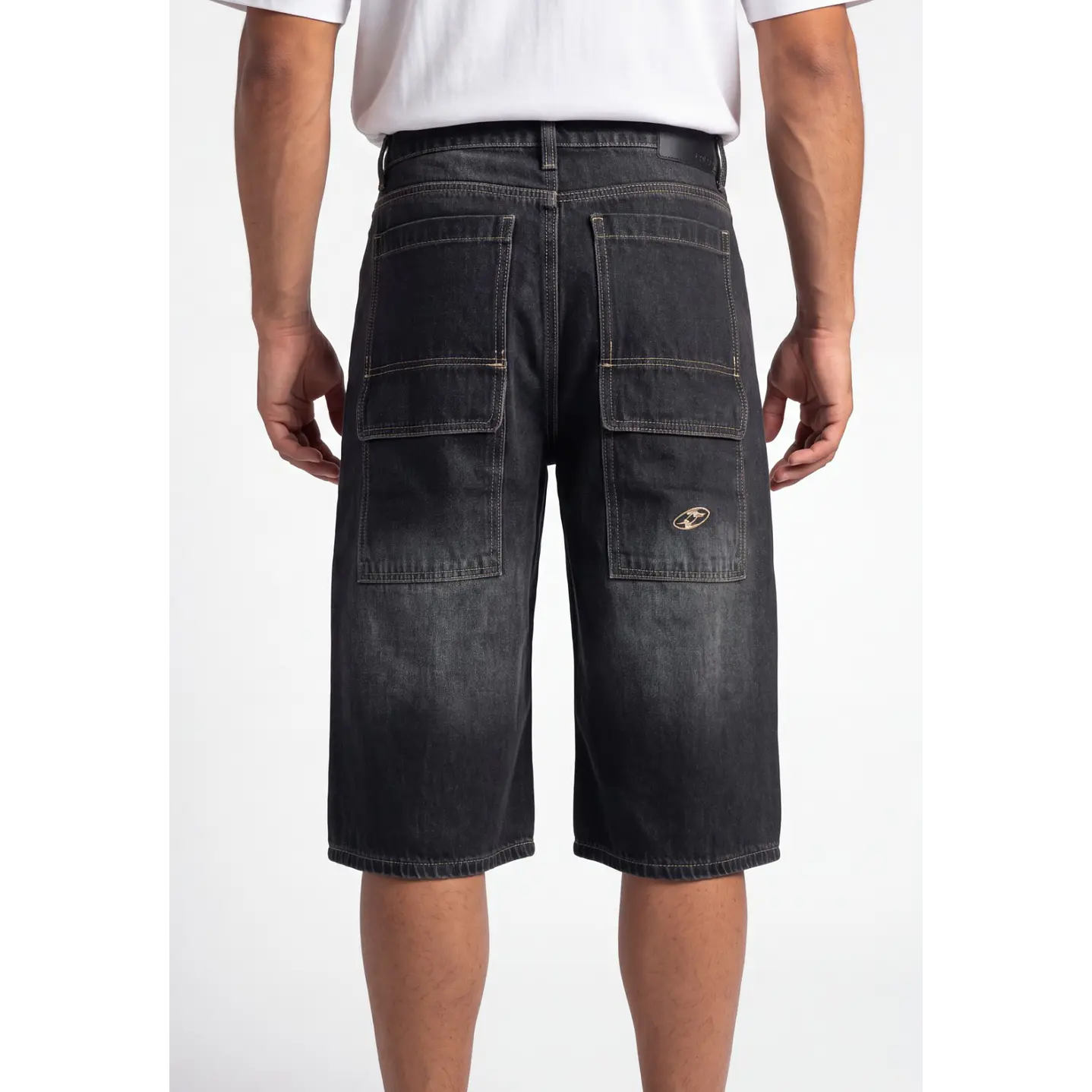 Bermuda Denim Skater Hombre Azul 3