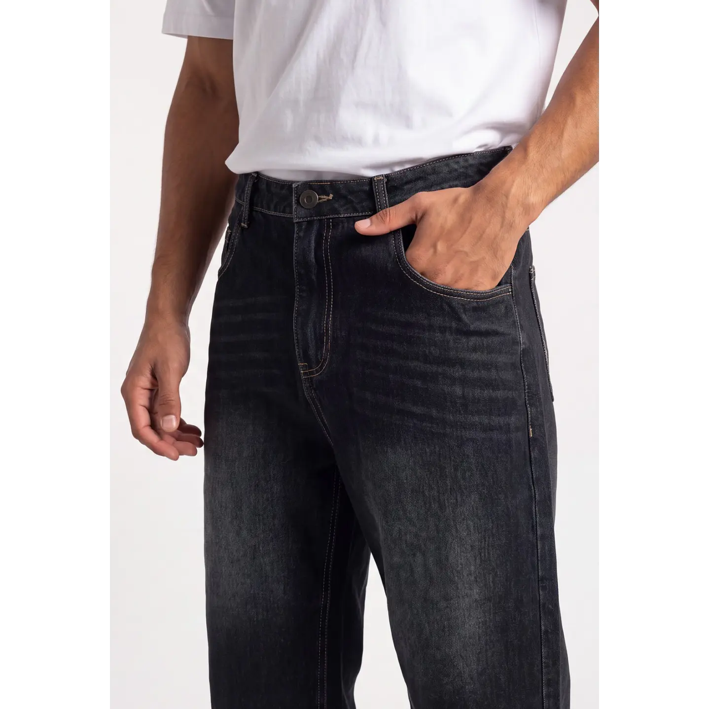 Bermuda Denim Skater Hombre Azul 4