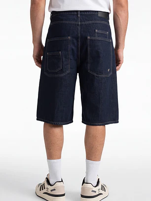 Bermuda Raw Hombre Azul
