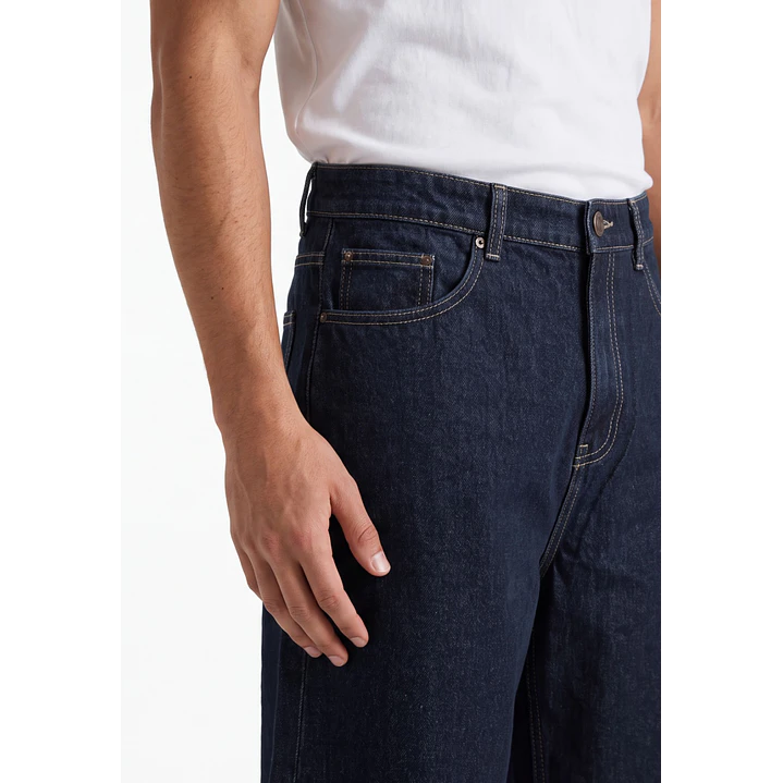 Bermuda Raw Hombre Azul 4