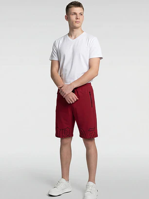 Bermuda Number Hombre Rojo