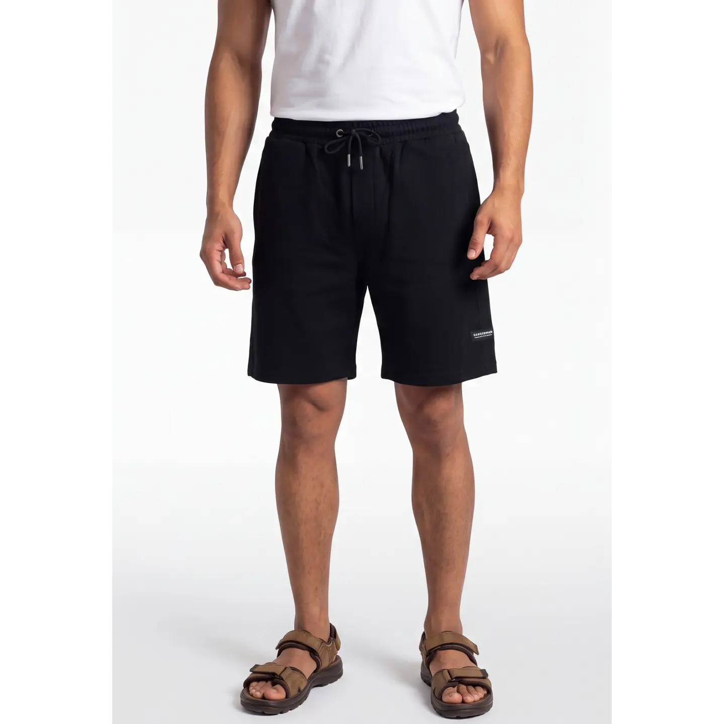 Bermuda Básico Hombre Negro 1